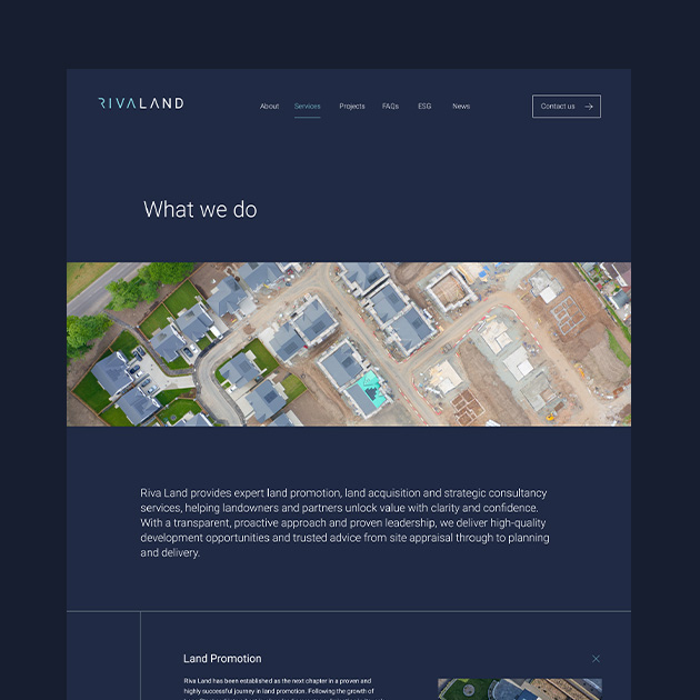 New brand and website launched for land promoter, Riva Land
